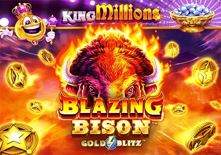 Blazing Bison™ Gold Blitz™ King Millions™ game thumbnail